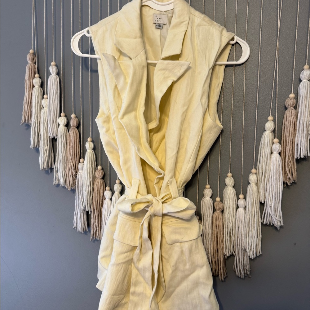 a new day Cream Sleeveless Vest